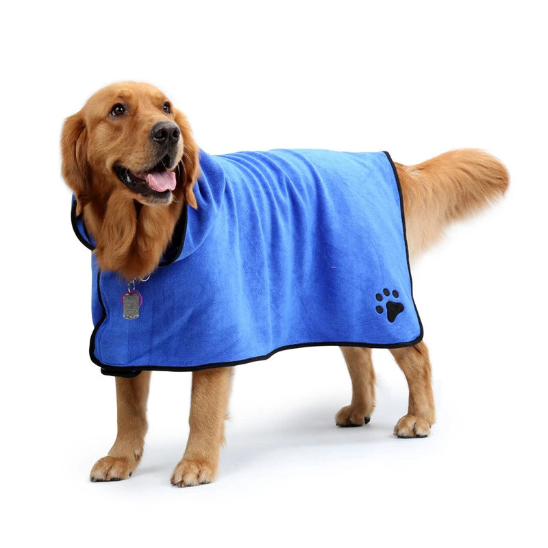 Magic Paws™ Pet Bathrobe Towel