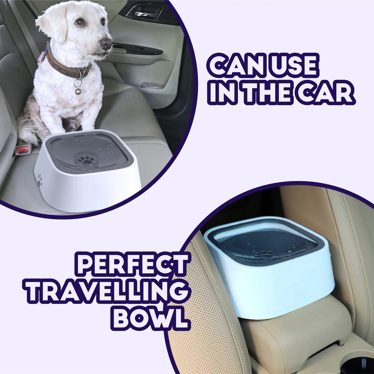 MagicPaws™ No Spill Pet Bowl