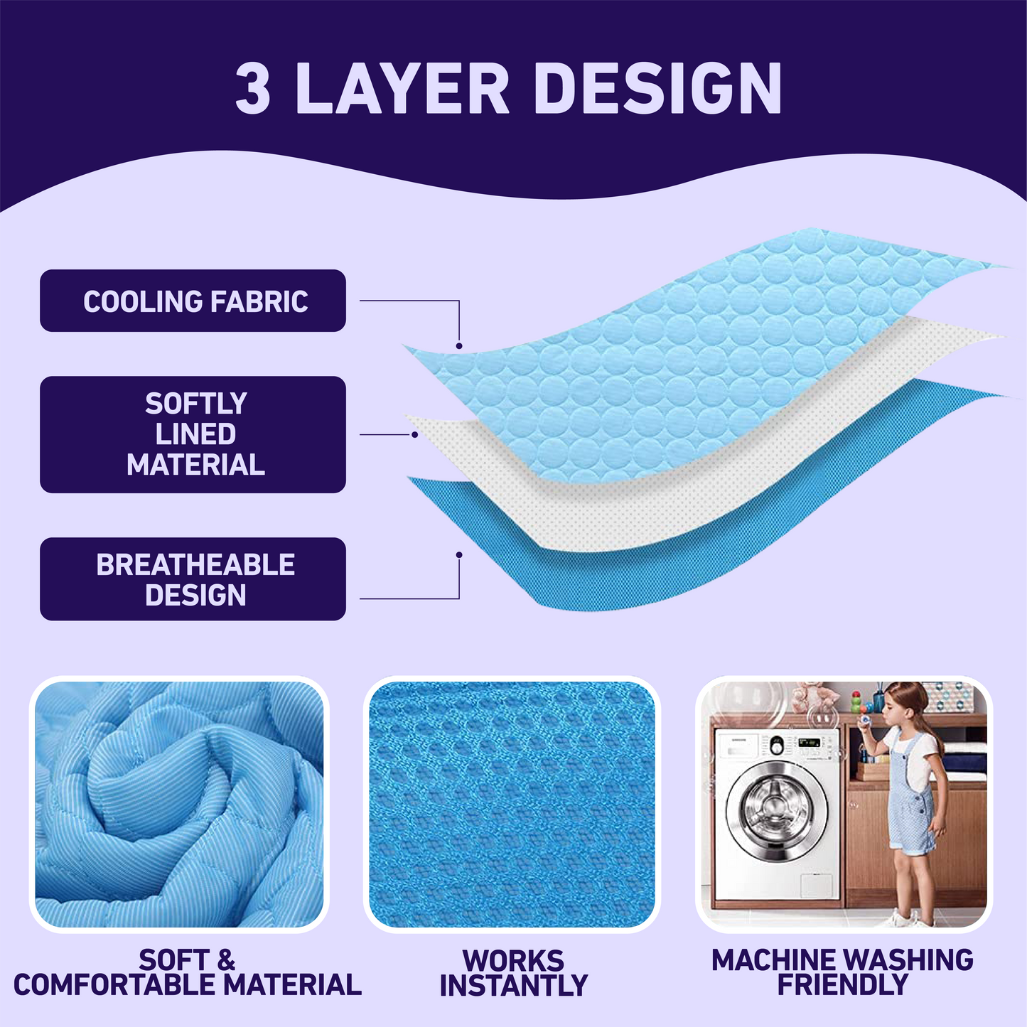 MagicPaws™ Premium Cooling Mat For Dogs