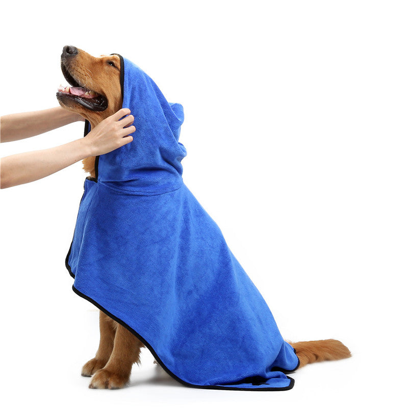 Magic Paws™ Pet Bathrobe Towel